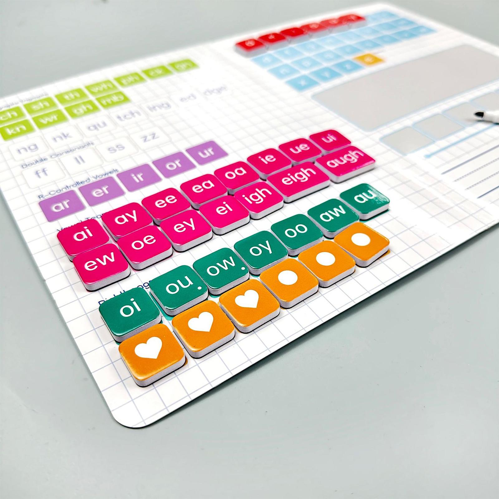Kids Education Learning - Tuiles de lettres pour la phonétique