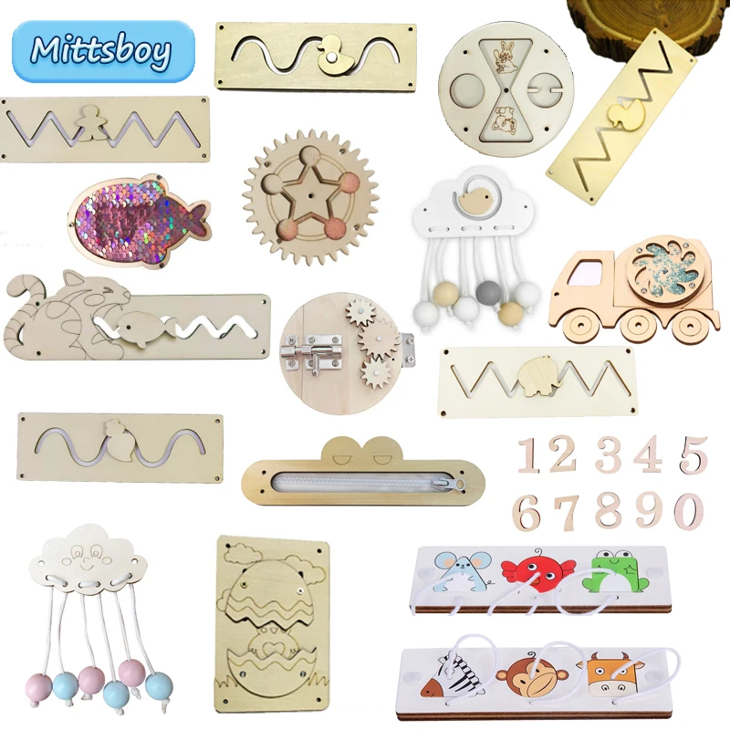 Kids Educational Box - Planche occupée à monter soi-même, jouets