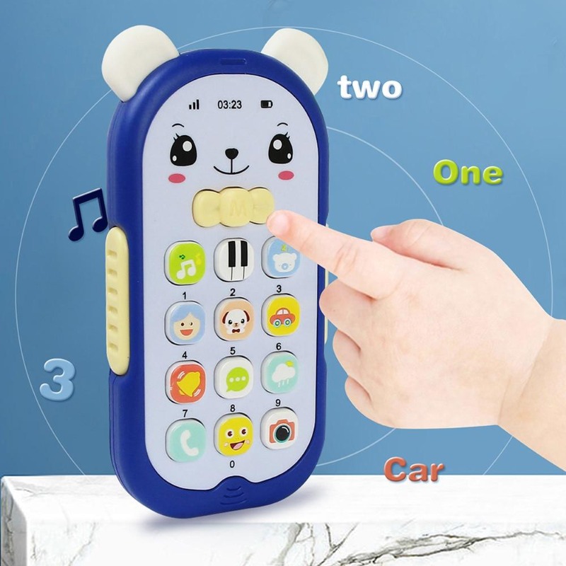 Kids Education Mobile - Téléphone jouet pour bébé, machine à