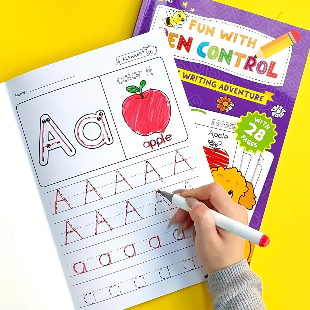 Learning Workbook Preschool - Activités d'apprentissage préscolaire, cahier d'exercices éducatifs,