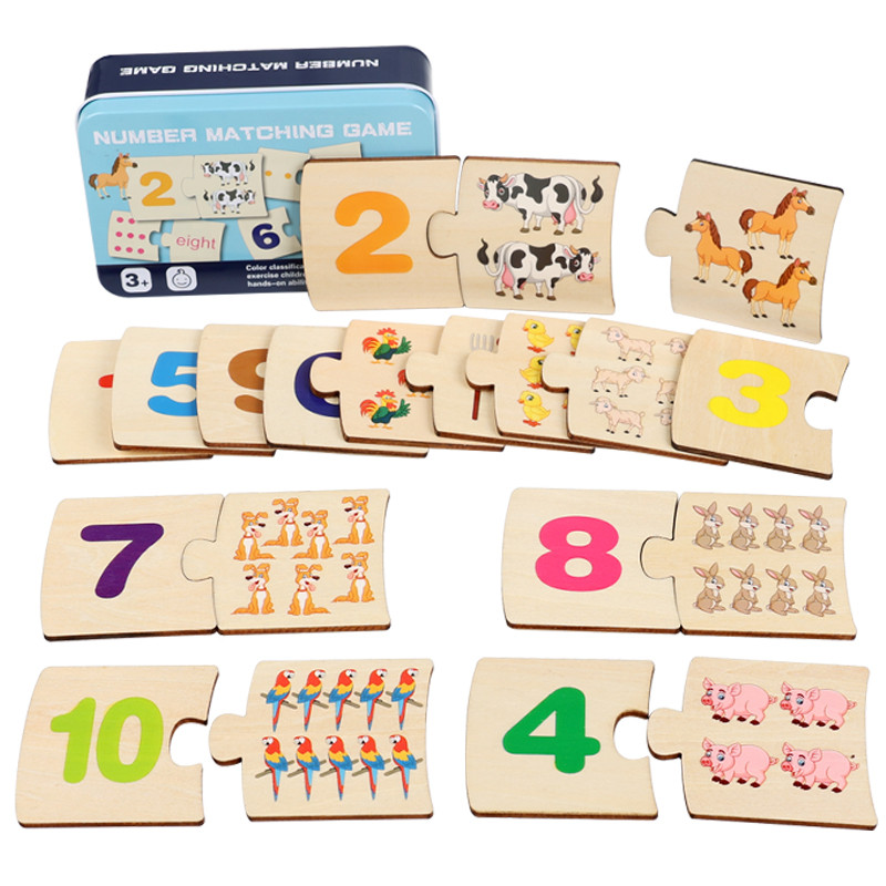 Kids Educational Box - Boîte en fer pour enfants, illumination
