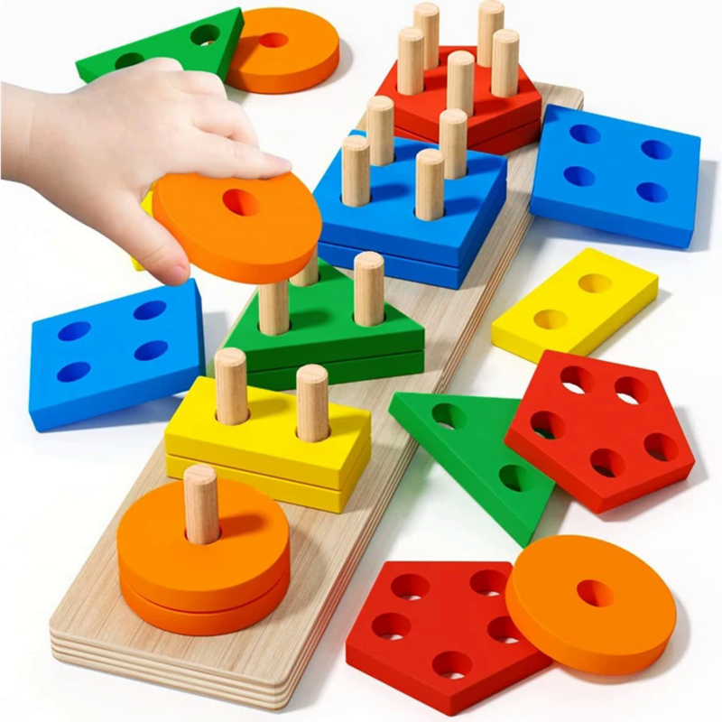 Kids Educational Box - Jouets en bois Montessori, jeu de