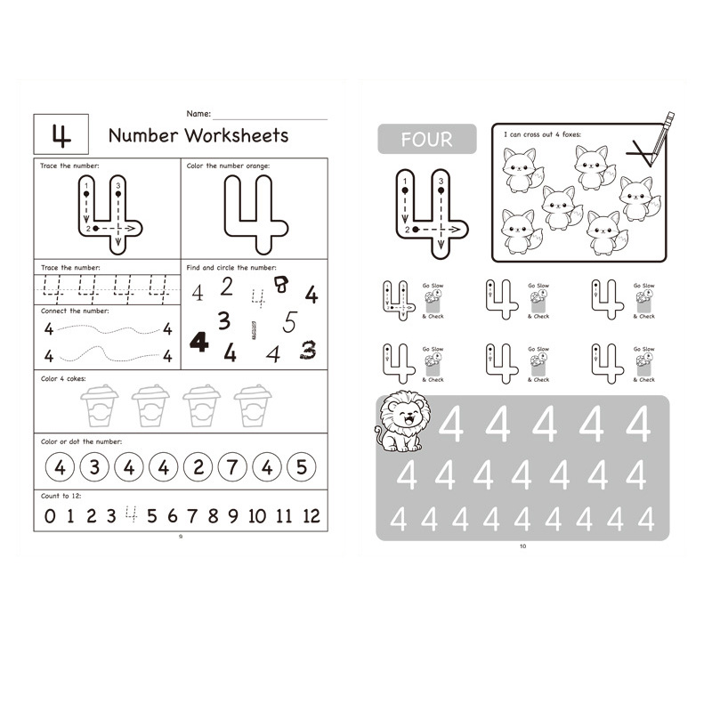 Cahier d'exercices de mathémat - Learning Workbook Preschool avis et prix