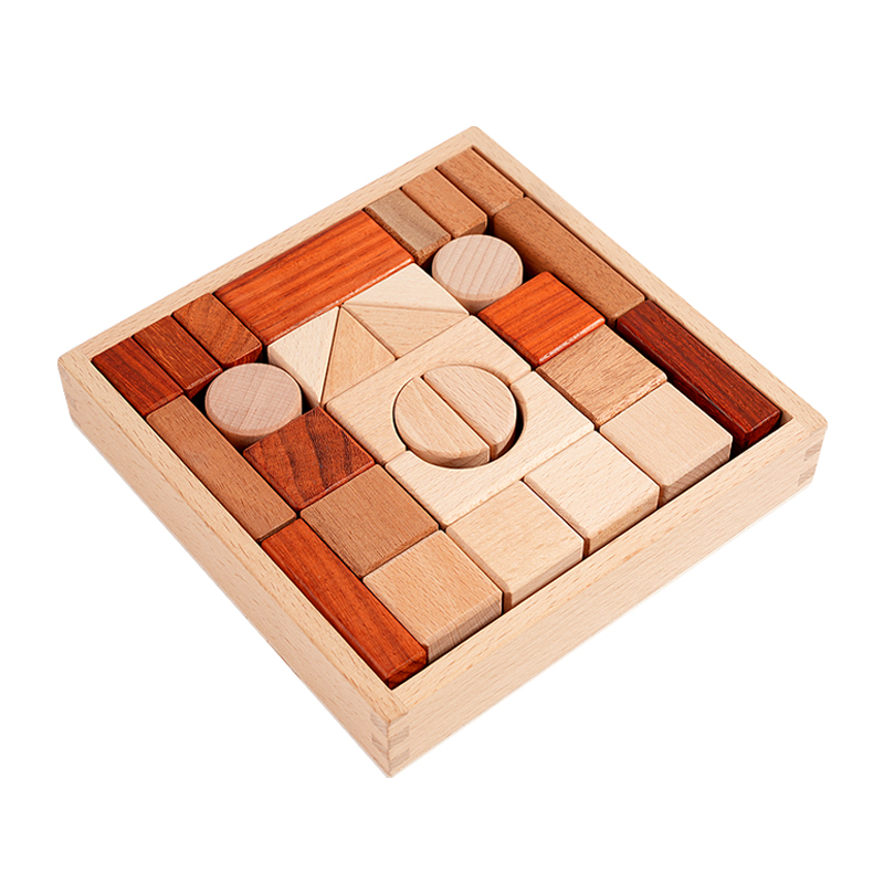Blocs de construction en bois, - Kids Educational Box avis et prix