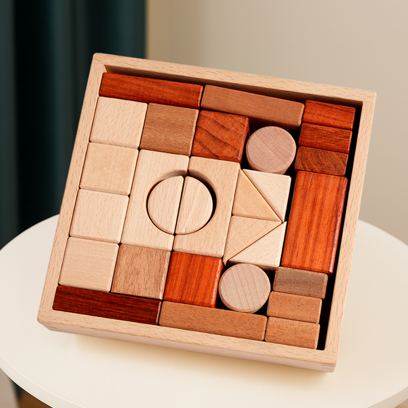 Blocs de construction en bois, - Kids Educational Box avis et prix