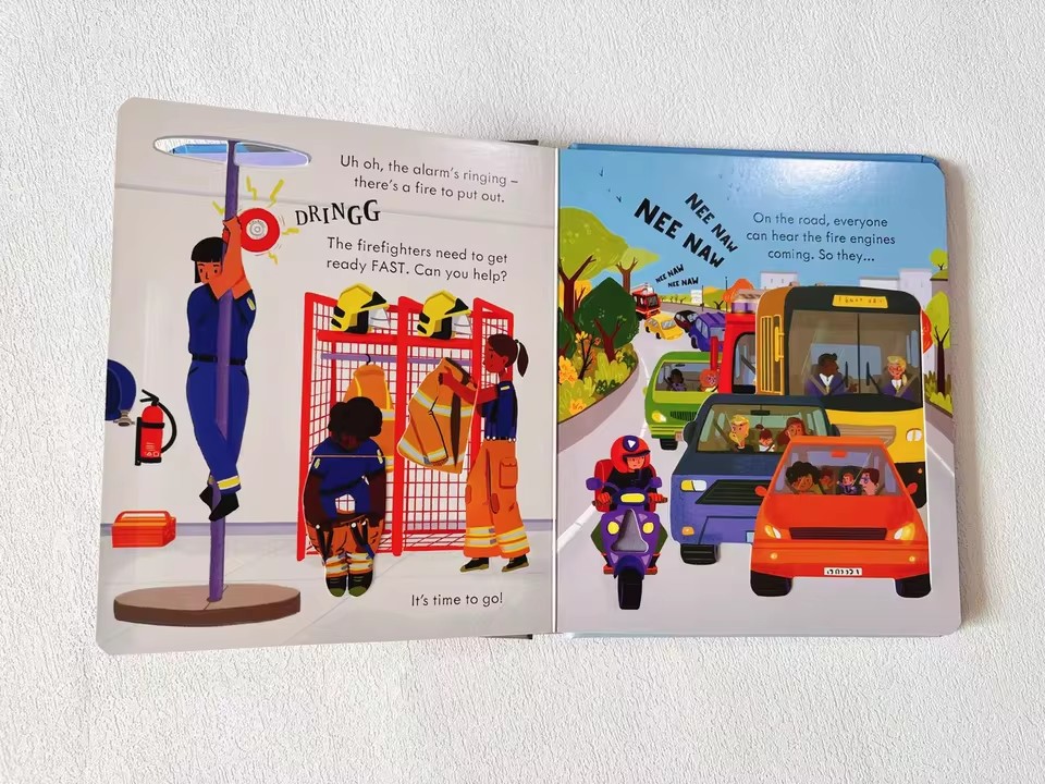 Usborne Peep Inside How A Fire - Kids Education Age avis et prix