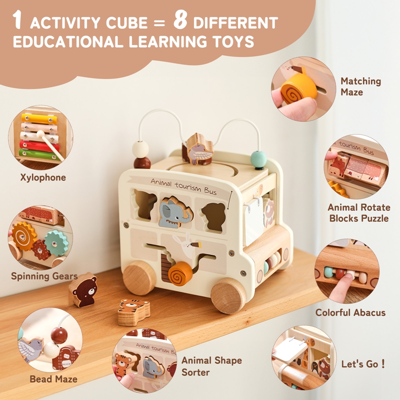 Jouets en bois Montessori pour - Kids Educational Box avis et prix