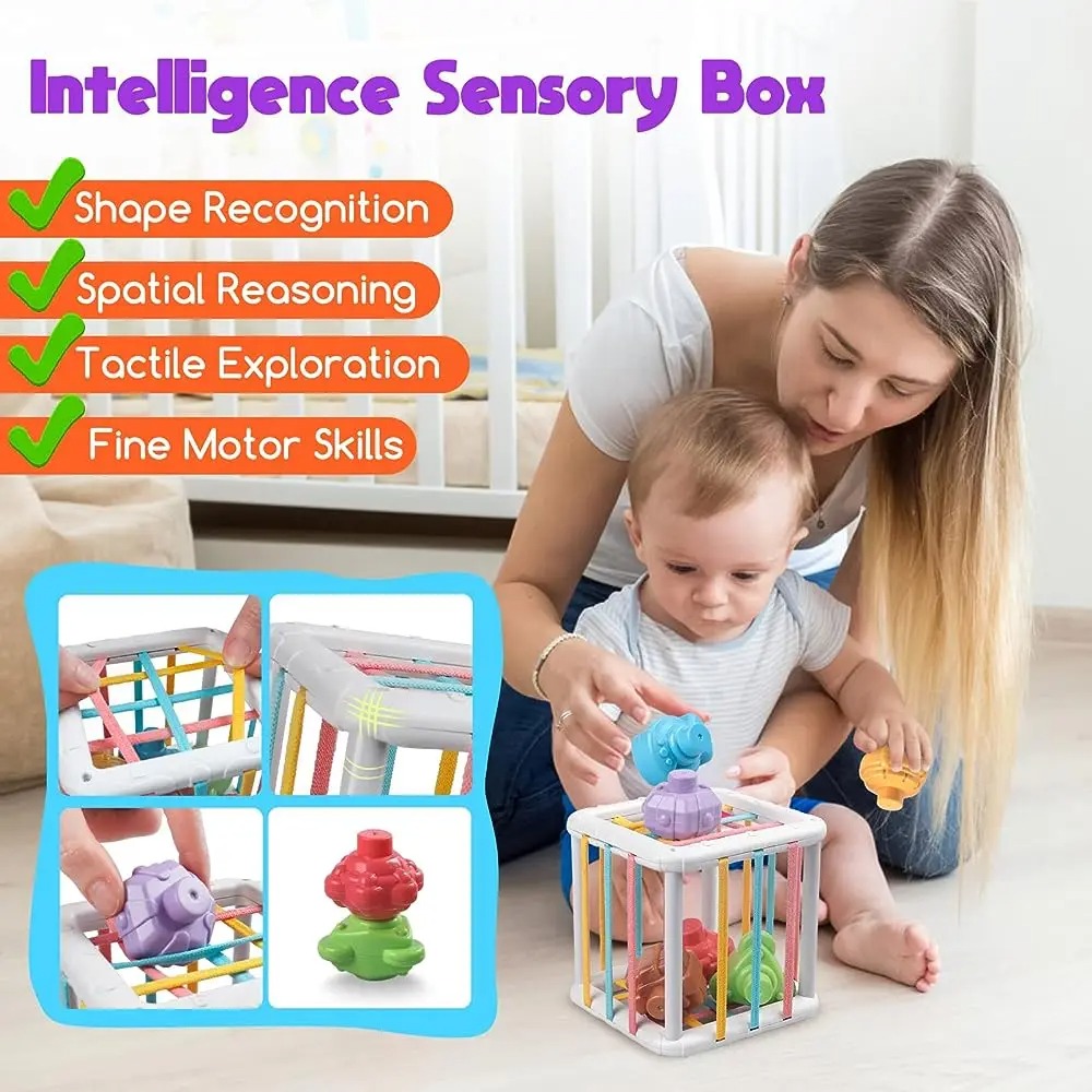 Cube de tri de formes Montesso - Kids Education Learning avis et prix