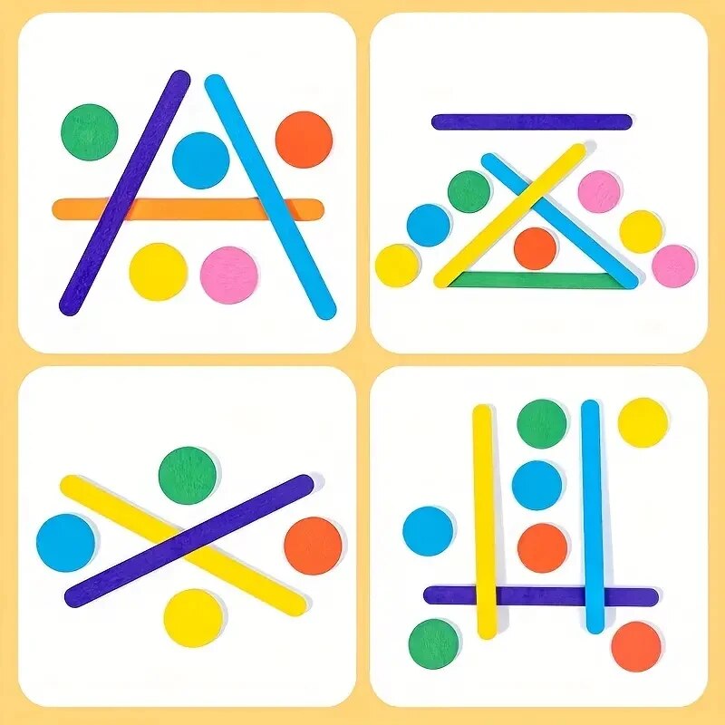 Bâton arc-en-ciel pour enfants - Kids Educational Box avis et prix