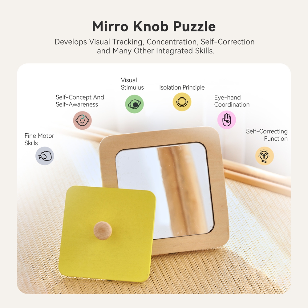 Puzzle en bois Montessori avec - Kids Educational Box avis et prix