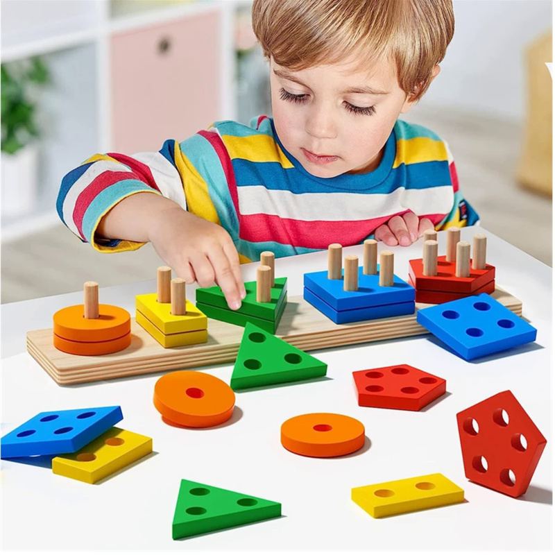 Jouets en bois Montessori, jeu - Kids Educational Box avis et prix