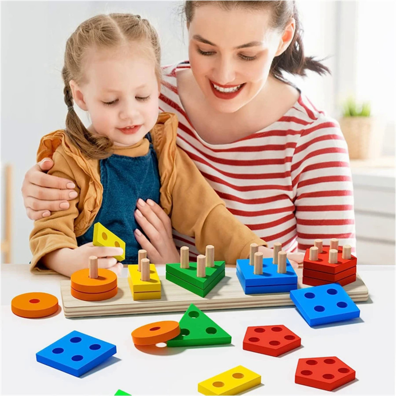 Jouets en bois Montessori, jeu - Kids Educational Box avis et prix