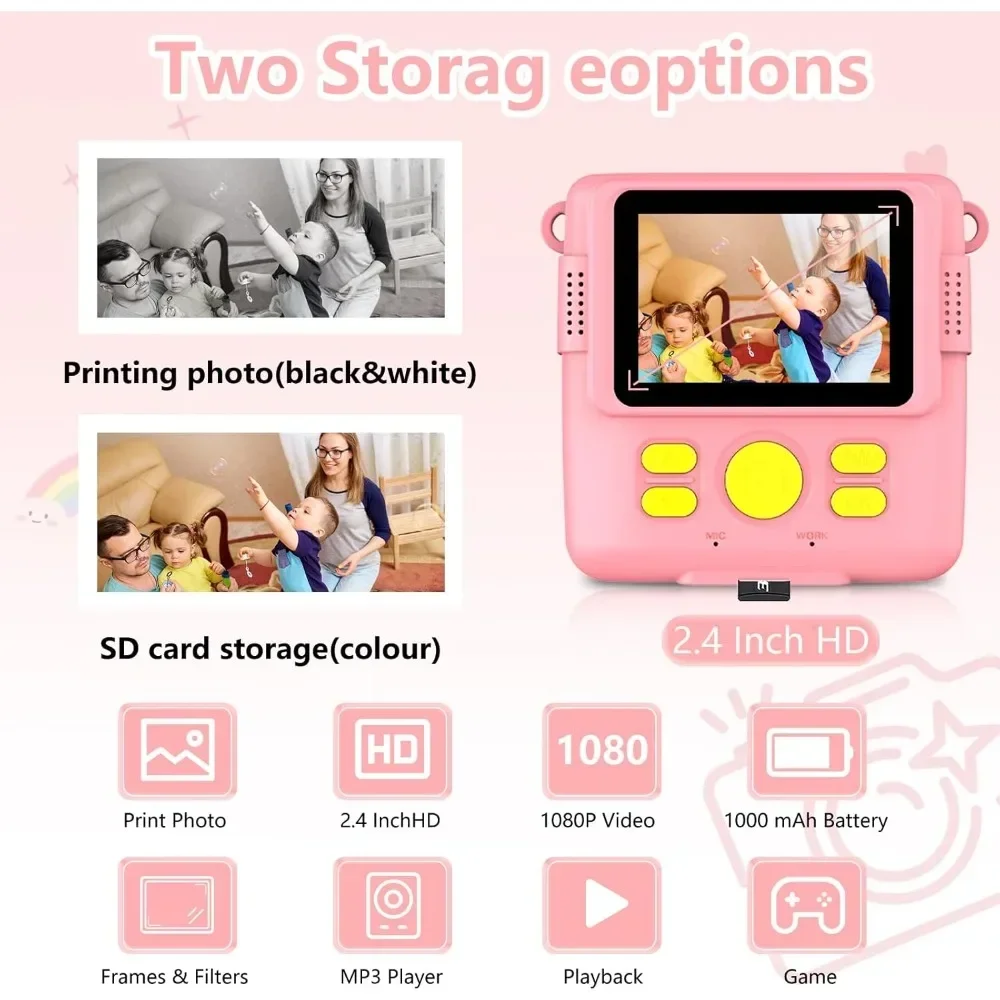 Appareil photo à impression in - Kids Education Free App avis et prix