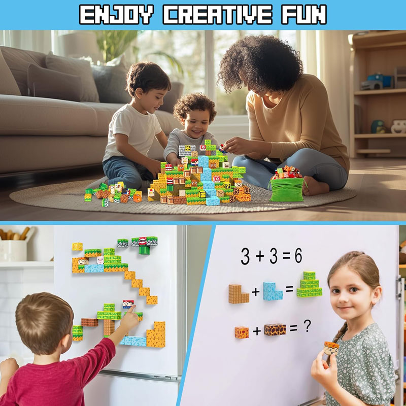 Blocs de construction magnétiq - Kids Education World avis et prix