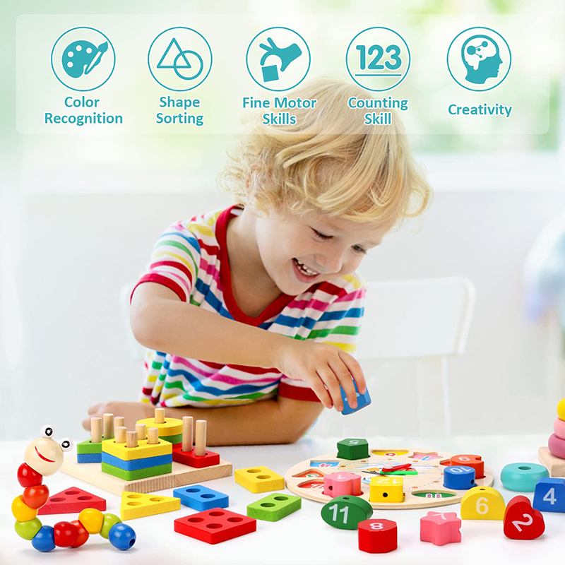 Jouets en bois Montessori pour - Kids Educational Box avis et prix