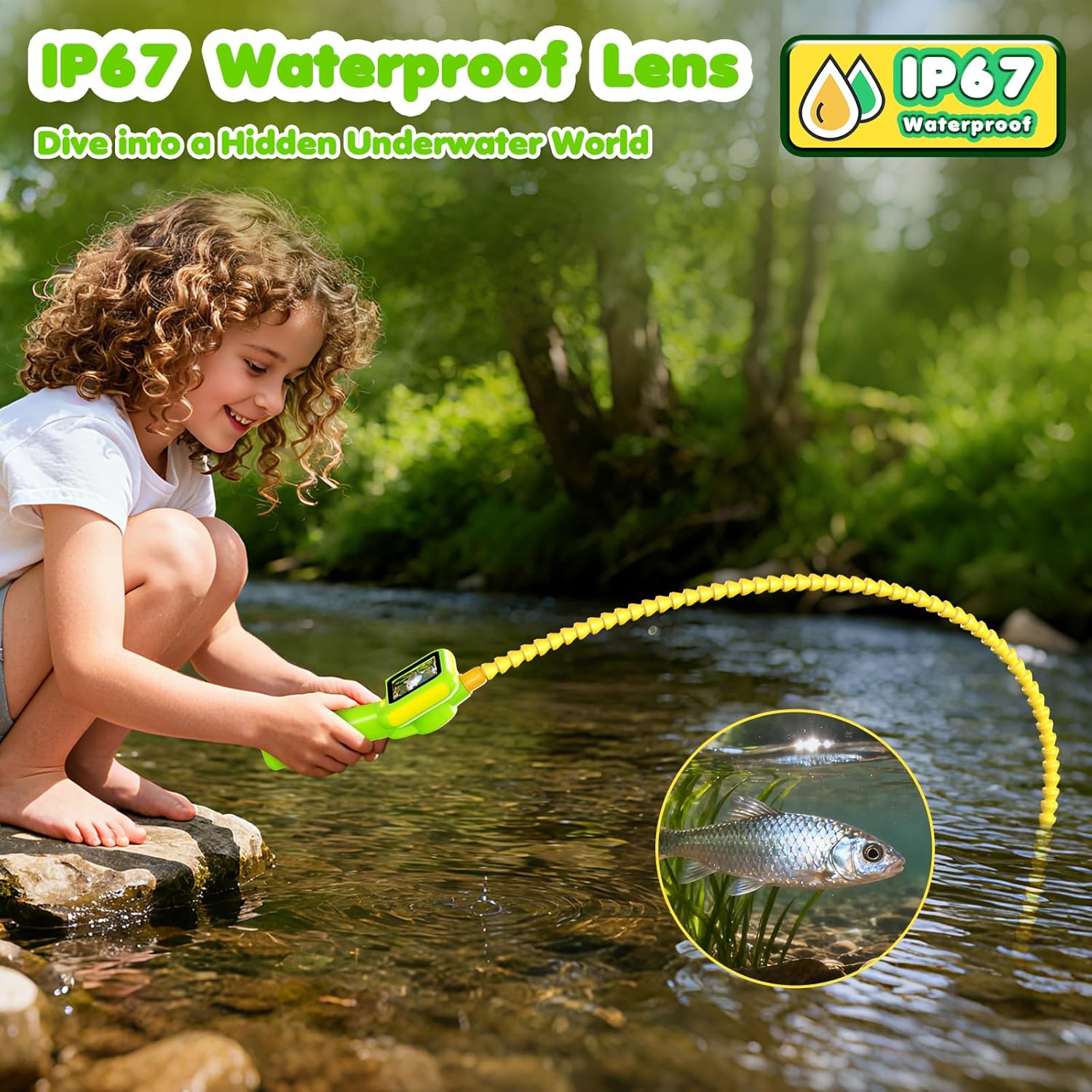 Endoscope pour enfants, caméra - Kids Education Yes avis et prix