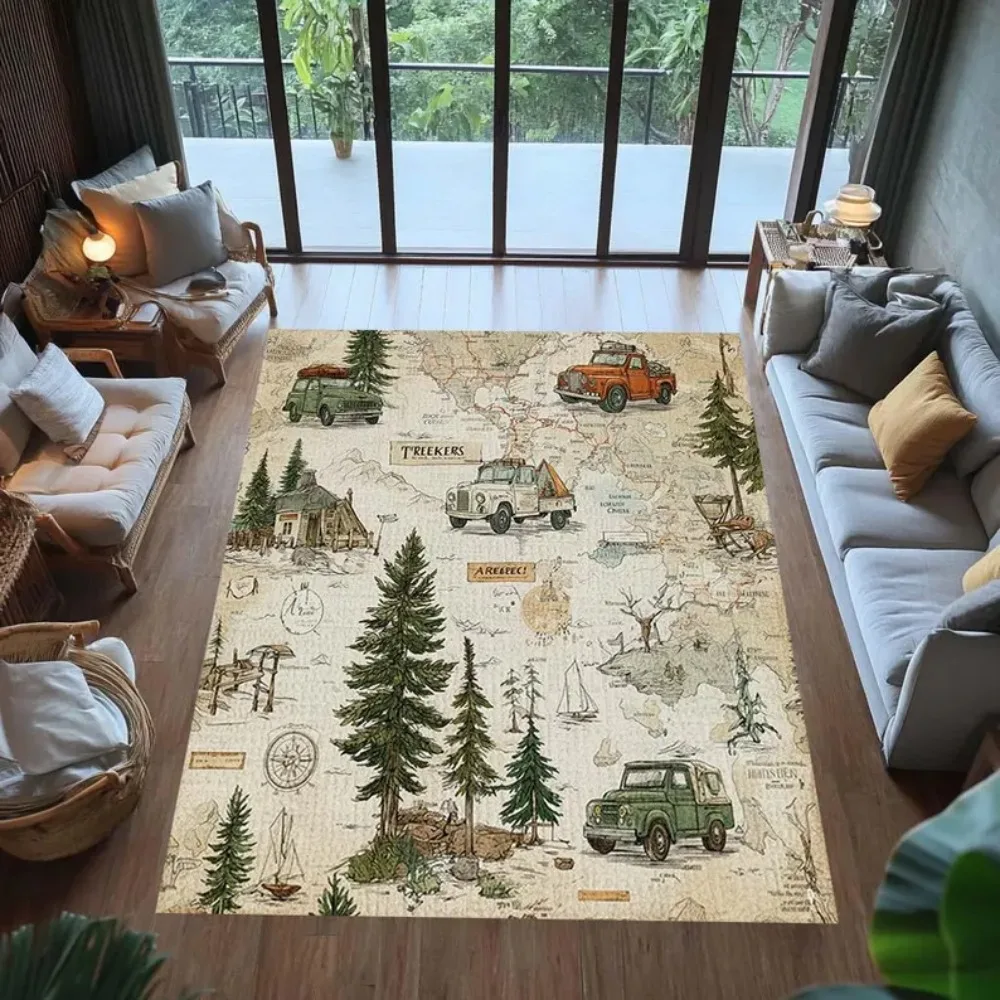 Tapis de carte du monde intera - Kids Education World avis et prix