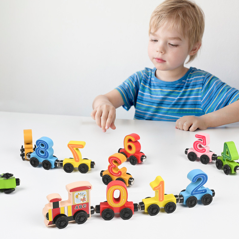 Jouet de Train en bois Montess - Kids Educational Box avis et prix